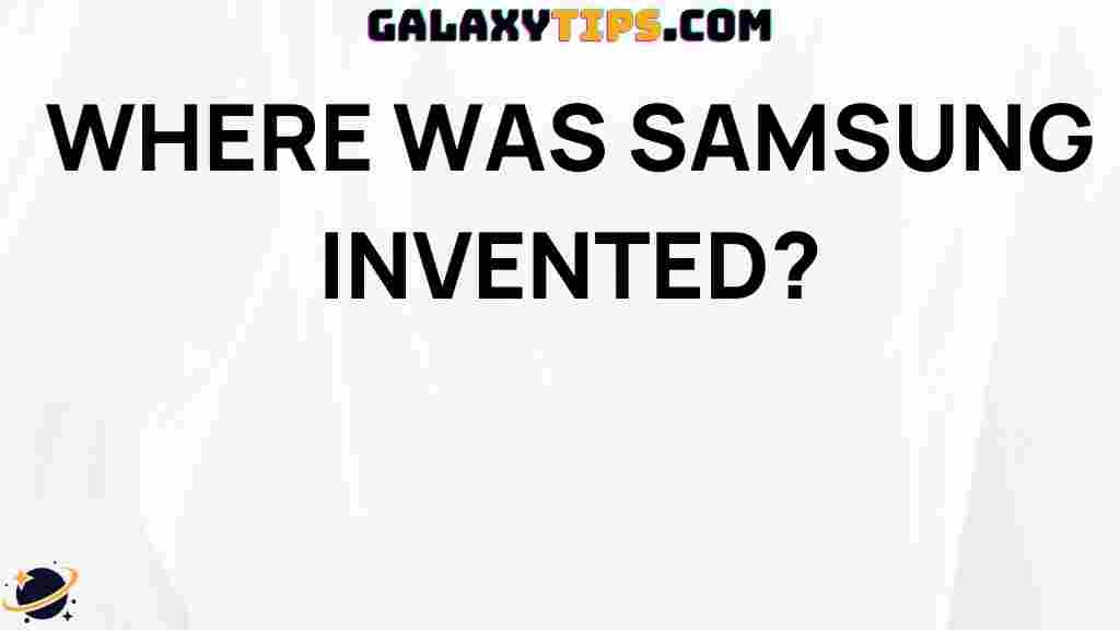 samsung-history-origins