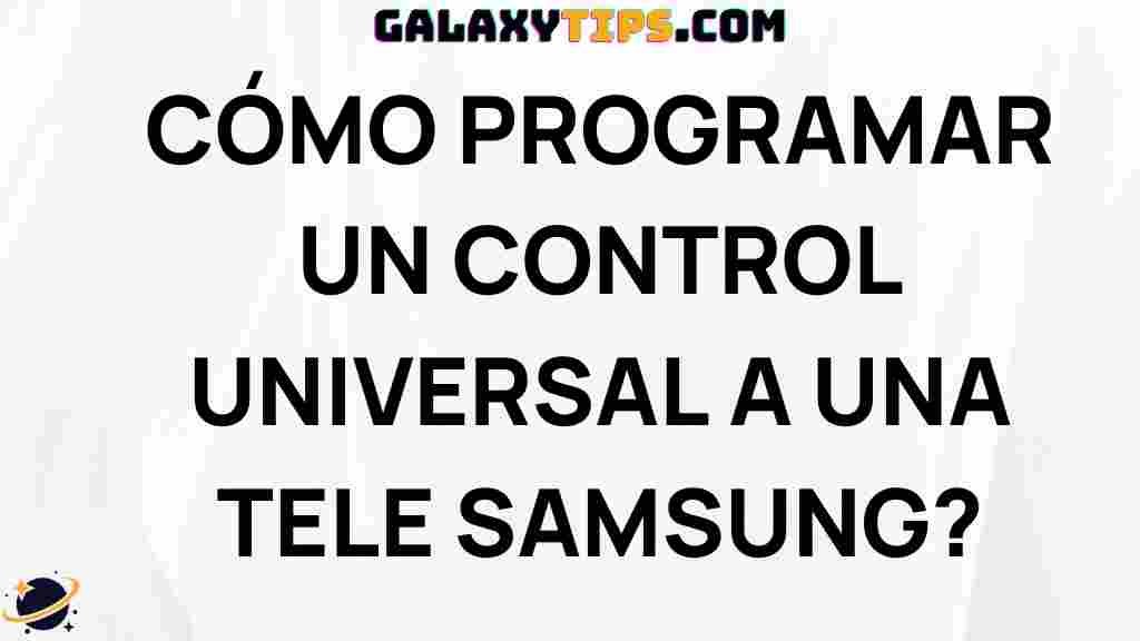 how-to-program-universal-remote-samsung