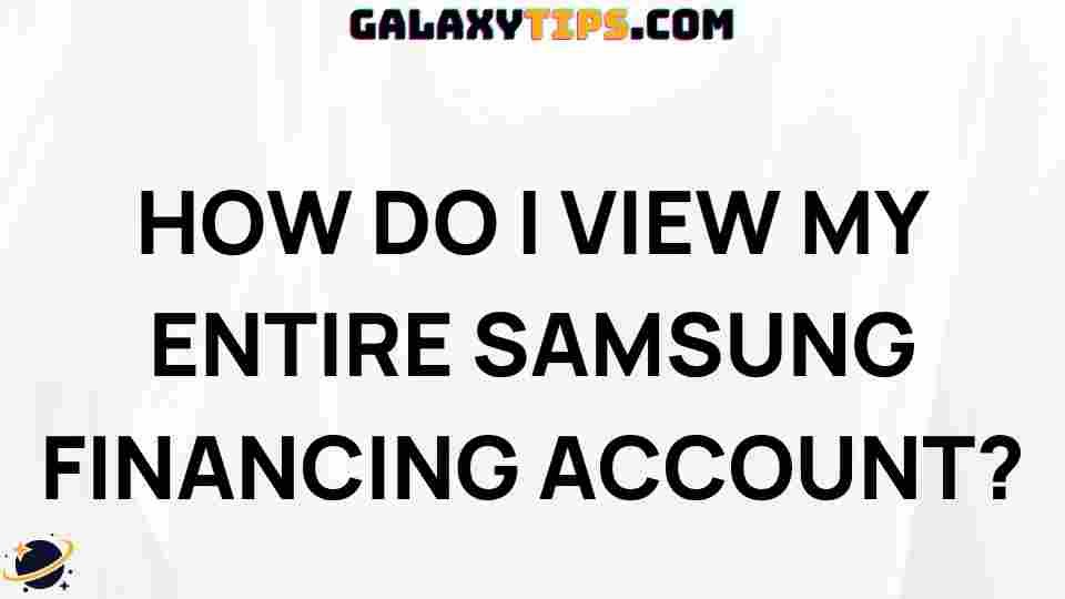 samsung-financing-account-management