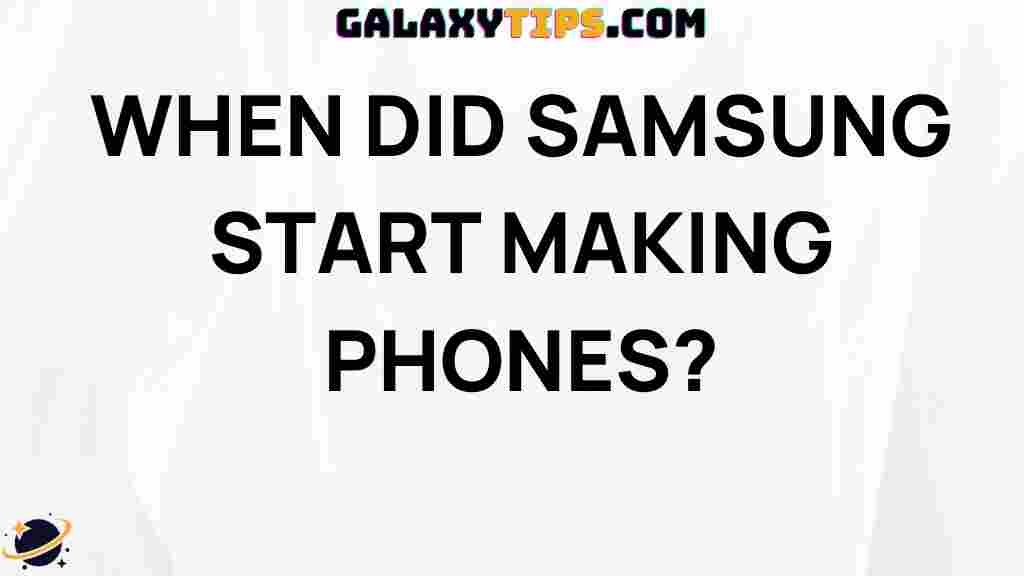 history-of-samsung-phones