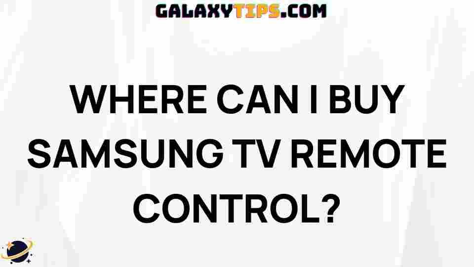 where-to-buy-samsung-tv-remote-control-online